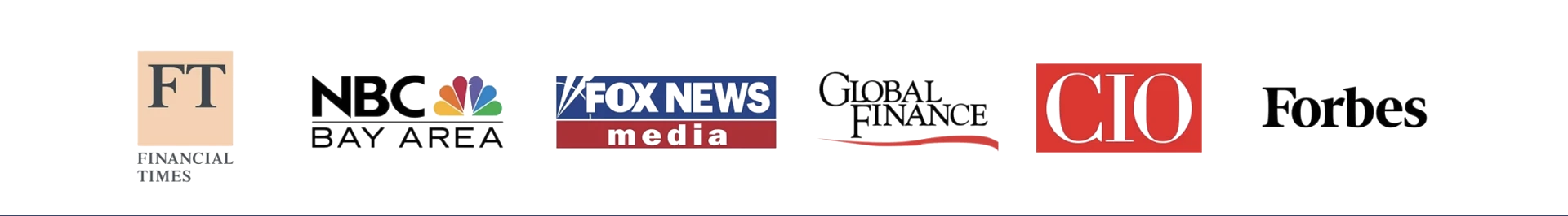 Featured in Financial Times, NBC Bay Area, Fox News Media, Global Finance, CIO, and Forbes